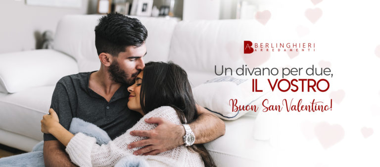 Un divano per due, il vostro!  Buon San Valentino!